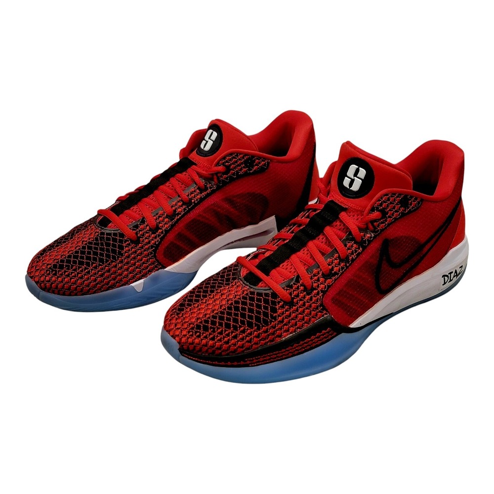 Nike Sabrina 1 Basketball Shoes Red Black Women 12.5 Men 11 FJ4036-900